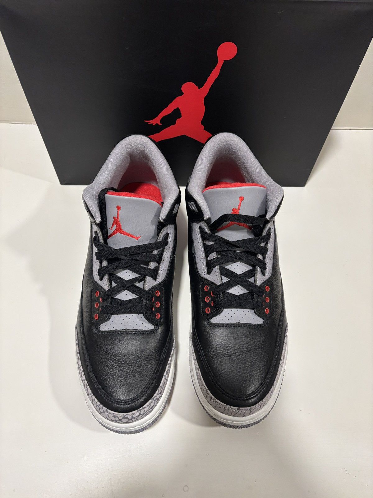 Jordan Brand Jordan 3 Retro OG Black Cement (2024) Size US 12 / EU 45 - 3 Thumbnail