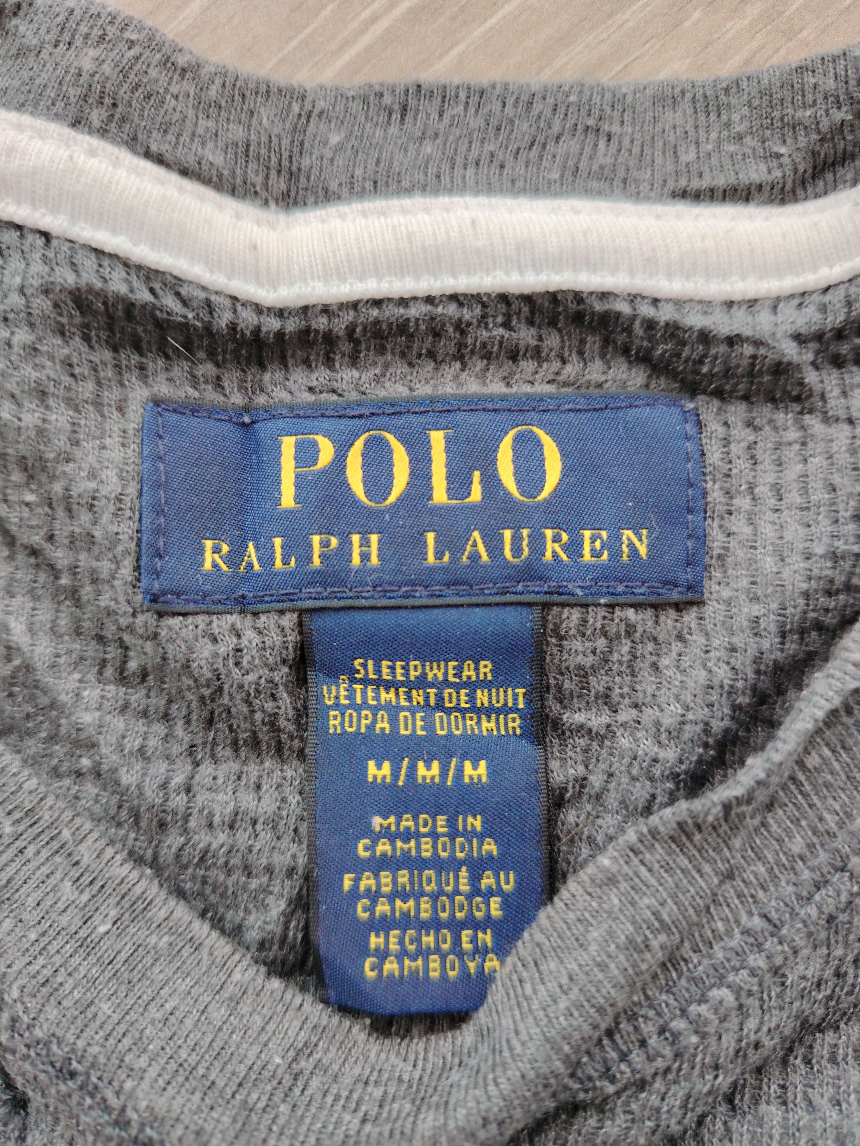 Polo Ralph Lauren Polo Ralph Lauren Sleepwear Knit Casual Long Sleeve shirt Size US M / EU 48-50 / 2 - 4 Thumbnail