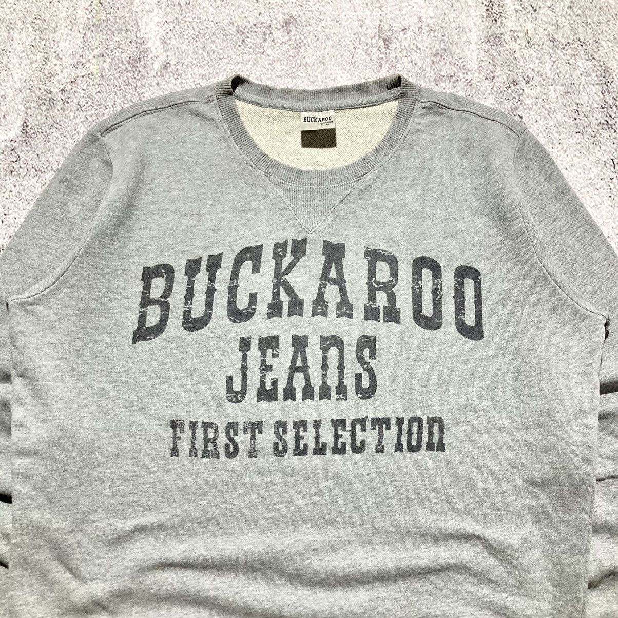 Japanese Brand 2000s Buckaro Jeans Logo Font Poem Crewneck Punk Style Size US L / EU 52-54 / 3 - 2 Thumbnail