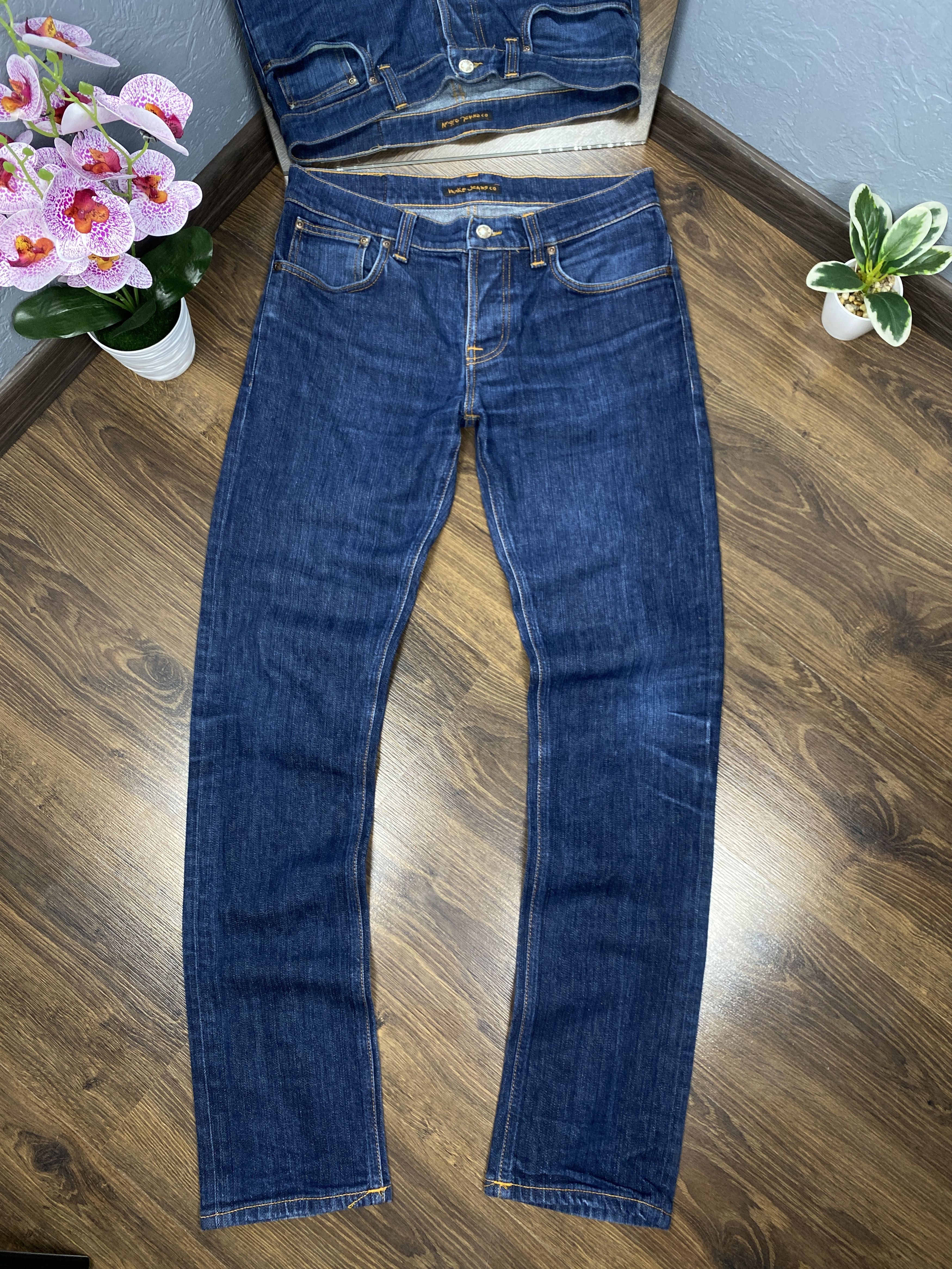 Nudie Jeans × Vintage Nudie Jeans vintage denim pants jeans Size US 33 - 3 Thumbnail