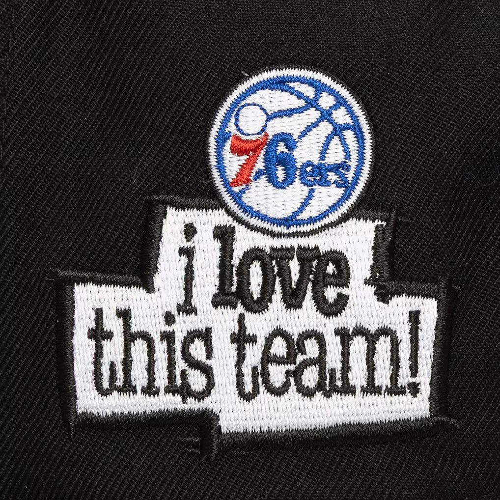Just Don × Mitchell & Ness Just Don Sixers Snakeskin strapback hat Size ONE SIZE - 5 Thumbnail