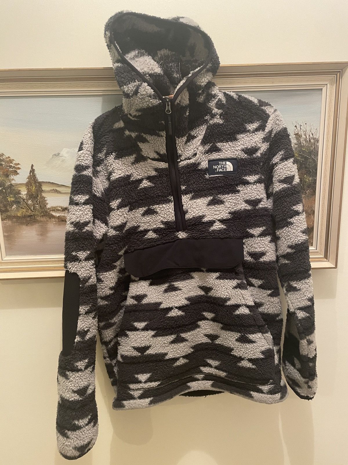 The North Face Mens Campshire Sherpa Hoodie Hooded Anorak