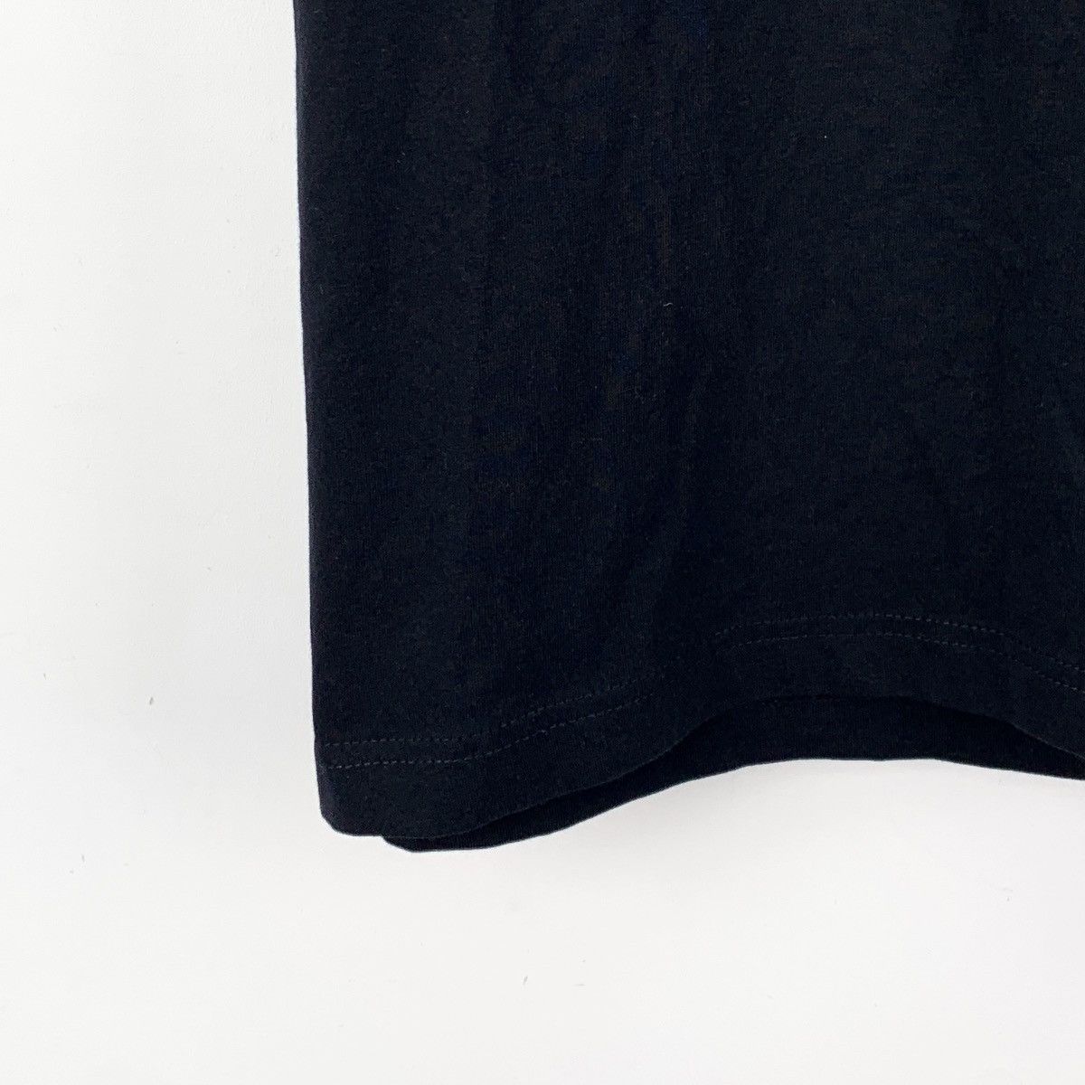 Armani Armani Black Logo Letter Cotton Short Sleeve T-Shirt K26WX Size US M / EU 48-50 / 2 - 4 Thumbnail