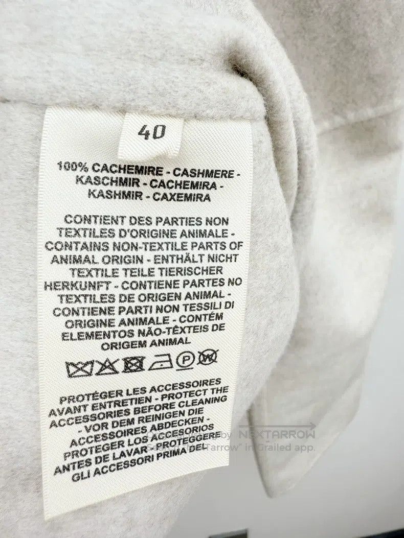 Hermes Hermes Cashmere Coat Size S / US 4 / IT 40 - 5 Thumbnail