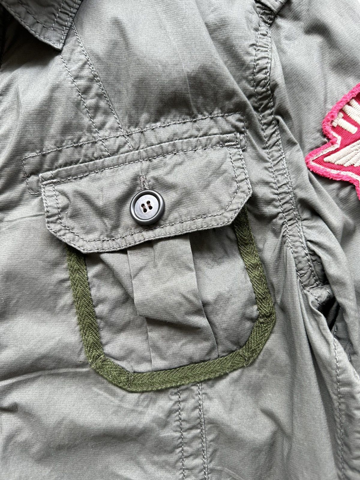 291295=Homme SS08 - 291295 Homme Military infantry shirt Size US M / EU 48-50 / 2 - 8 Thumbnail