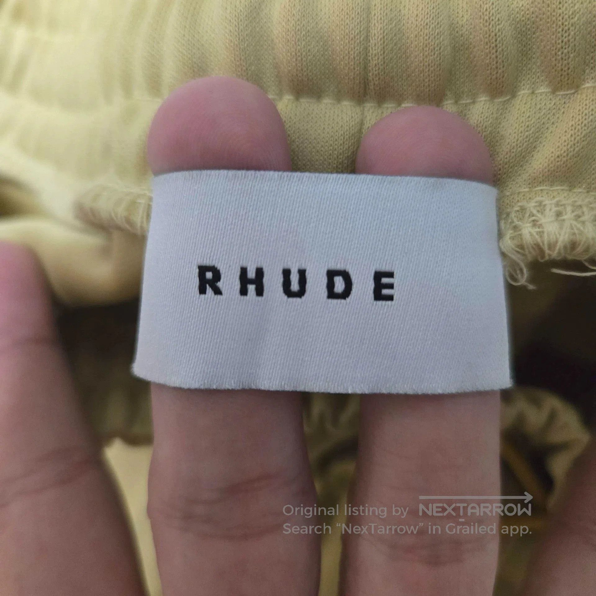 Rhude rhude green striped pants with gold details. Size US 34 / EU 50 - 4 Thumbnail