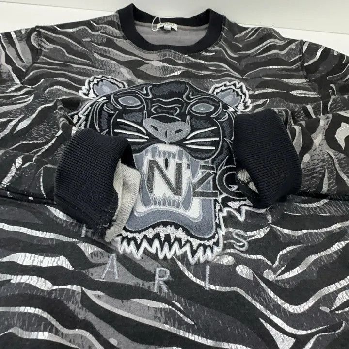 Kenzo KENZO Stylish Casual Graphic Sweatshirt -2507 Size US M / EU 48-50 / 2 - 8 Thumbnail