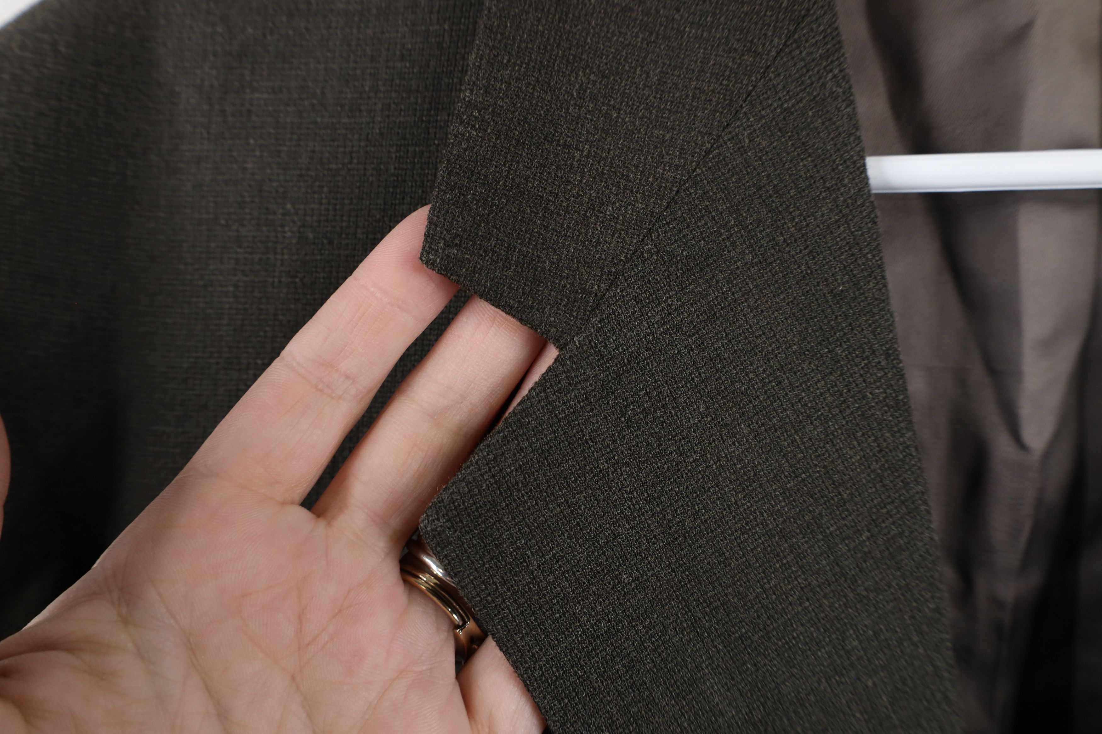 Vintage Today's Man Silk Wool 3 Button Suit Blazer Jacket Italy Size US XXL / EU 58 / 5 - 5 Thumbnail