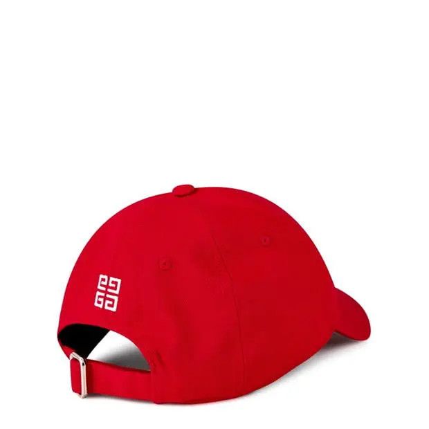 Givenchy o1srvl11e1224 Size: OS / Curve (Cap/Hat) in Red Size ONE SIZE - 4 Thumbnail