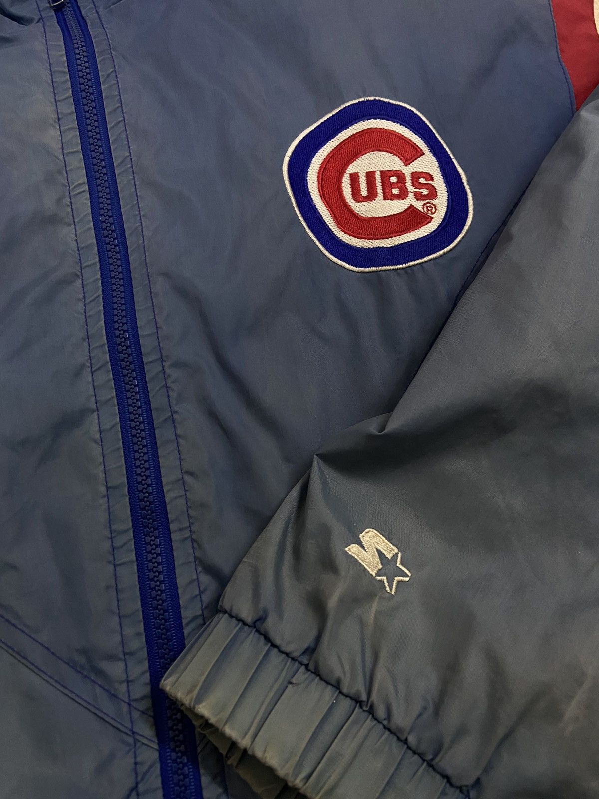 MLB × Starter Vintage Chicago Cubs Baseball Starter Jacket MLB Streetwear Size US M / EU 48-50 / 2 - 6 Thumbnail