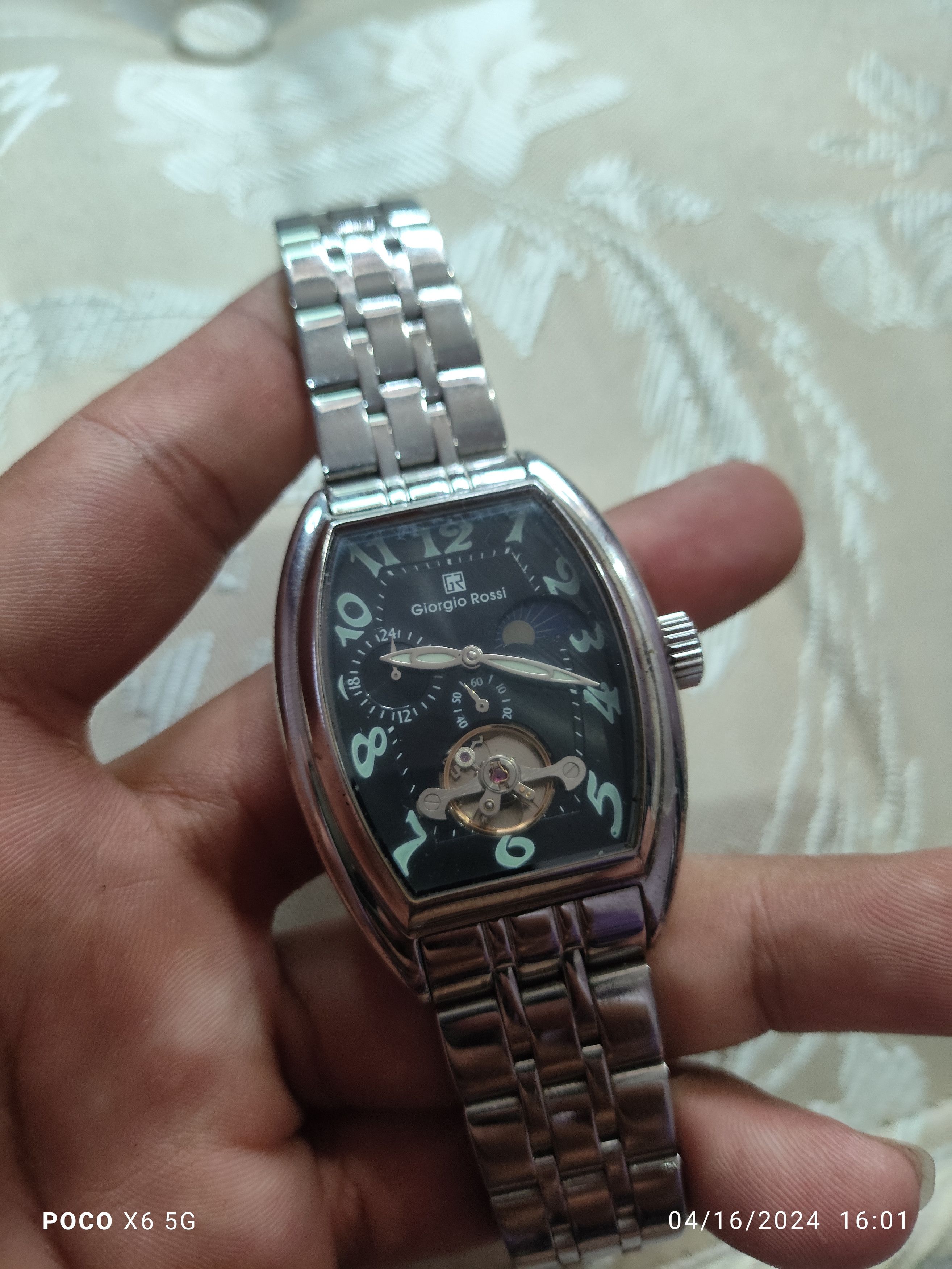 Japanese Brand × Vintage Vintage Luxury Automatic GIORGIO ROSSI (GR0008) JAPAN WATCH Size ONE SIZE - 9 Thumbnail