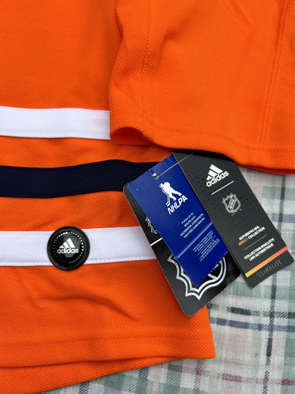 Adidas × NHL Adidas Edmonton Oilers Cam Talbot NHL Jersey Size US S / EU 44-46 / 1 - 6 Thumbnail