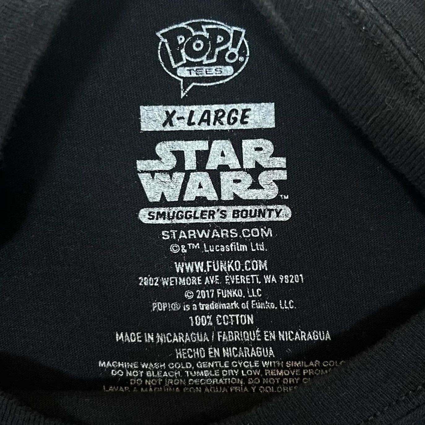 Vintage Funko Pop Tees STAR WARS The Force Awakens Kylo Ren Graphic T-Shirt XL Black Mens Shirt Size US XL / EU 56 / 4 - 3 Thumbnail