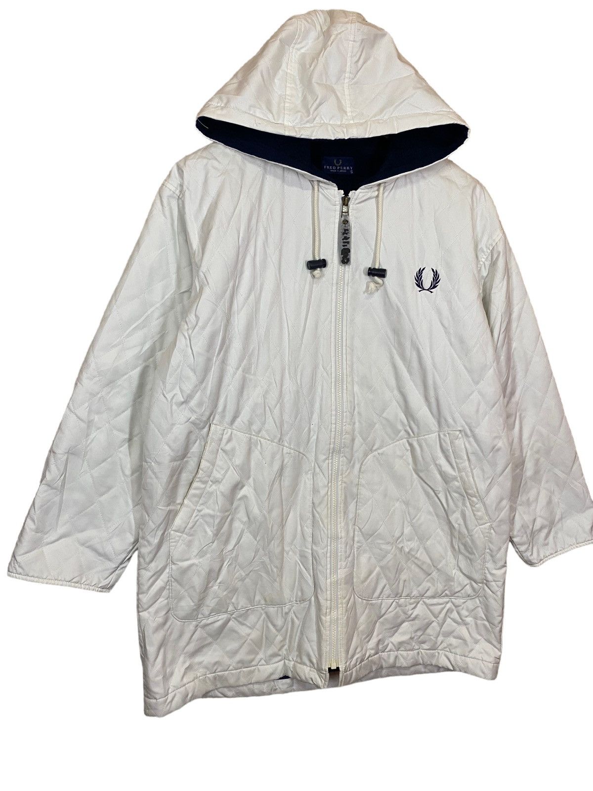 Fred Perry × Japanese Brand ‼️VTG FRED PERRY QUILTED PARKAS EMBOIDERY LOGO ‼️ Size US S / EU 44-46 / 1 - 3 Thumbnail