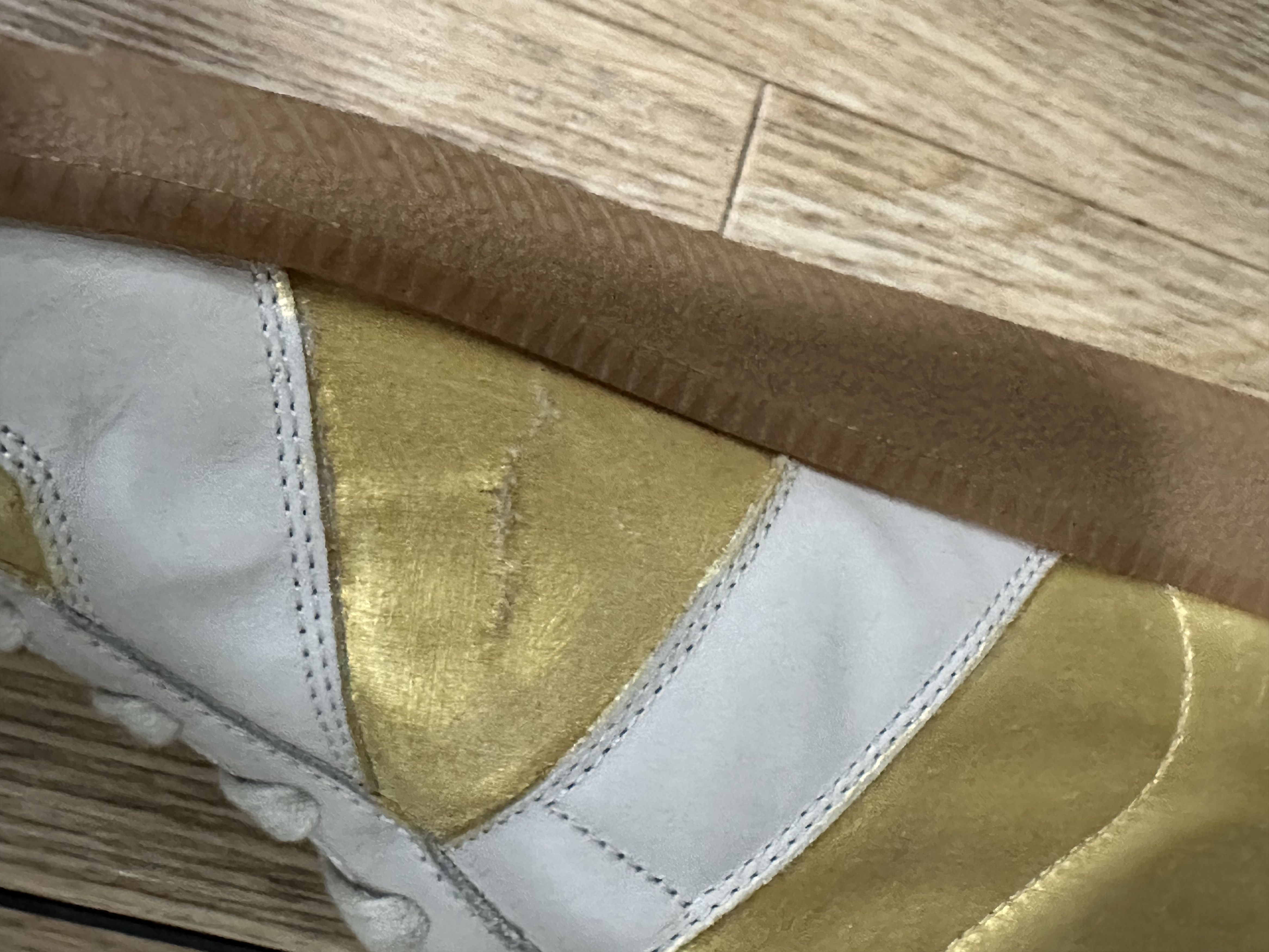 Maison Margiela VTG Maison Margiela GATS Gold Replica Sneaker Size US 7 / EU 40 - 11 Thumbnail