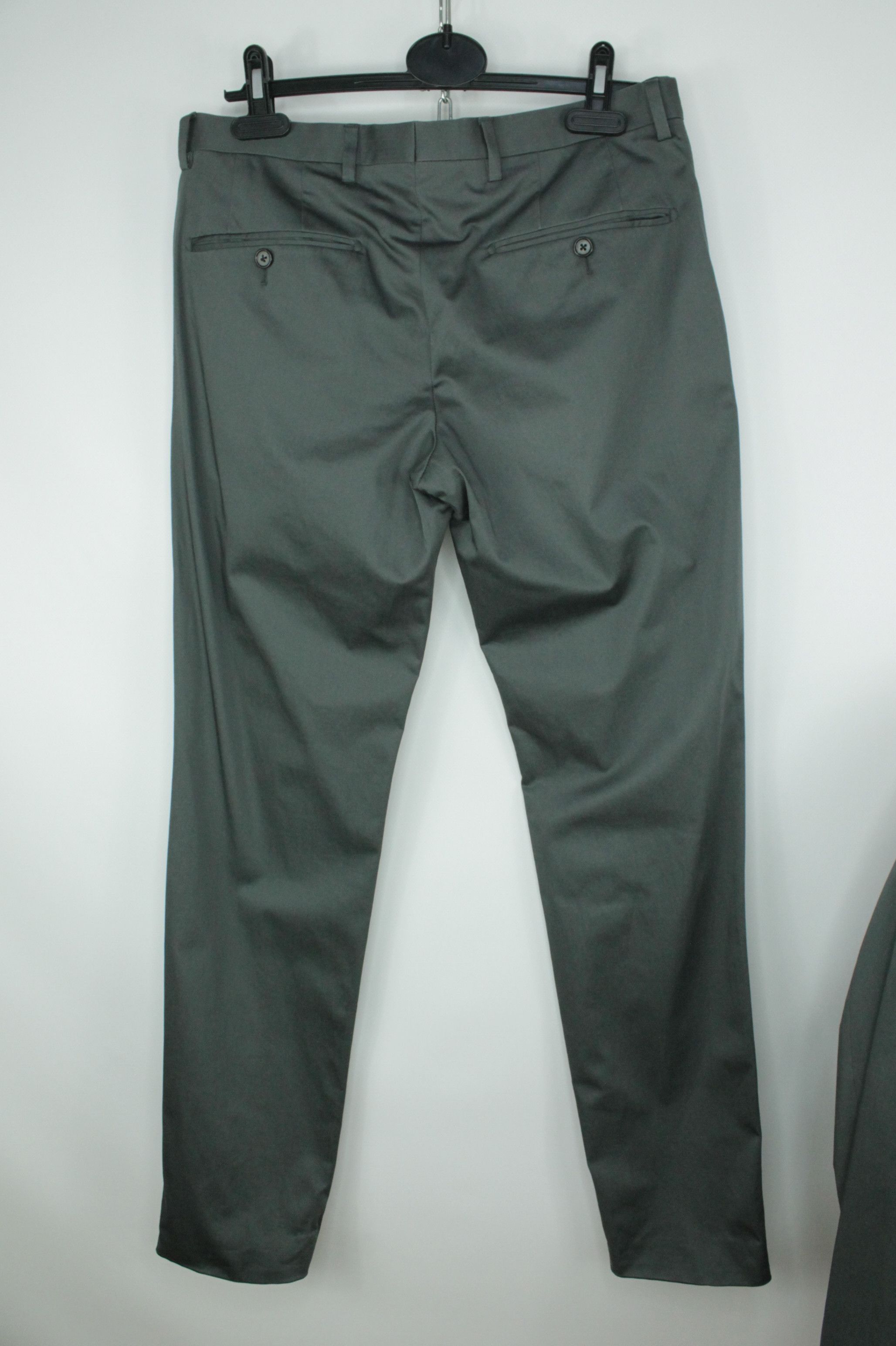 Joop! JOOP! Slim-Fit Gray Stretch Cotton Formal Pants Suit Size 34R - 14 Thumbnail