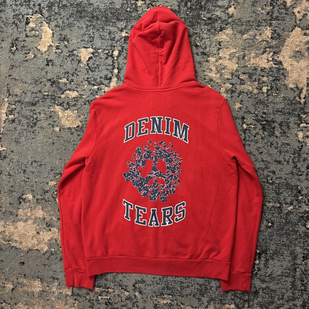 DENIM TEARS Denim Tears Denim University Red Zip Up Size Large Brand New Size US L / EU 52-54 / 3 - 2 Thumbnail
