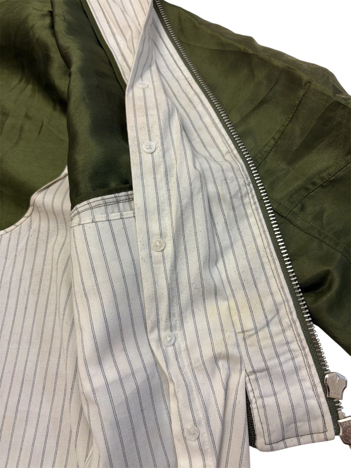 3.1 Phillip Lim Phillip Lim Layered Bomber Jacket Size M / US 6-8 / IT 42-44 - 7 Thumbnail