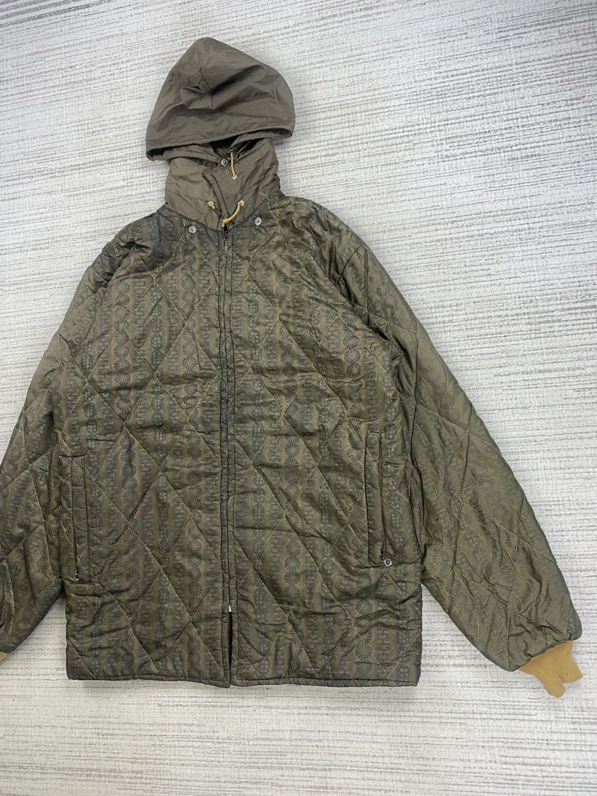 Pacific Trail × Vintage Vtg 70s Pacific Trail Military Quilted Talon Zipper Jacket Size US M / EU 48-50 / 2 - 4 Thumbnail