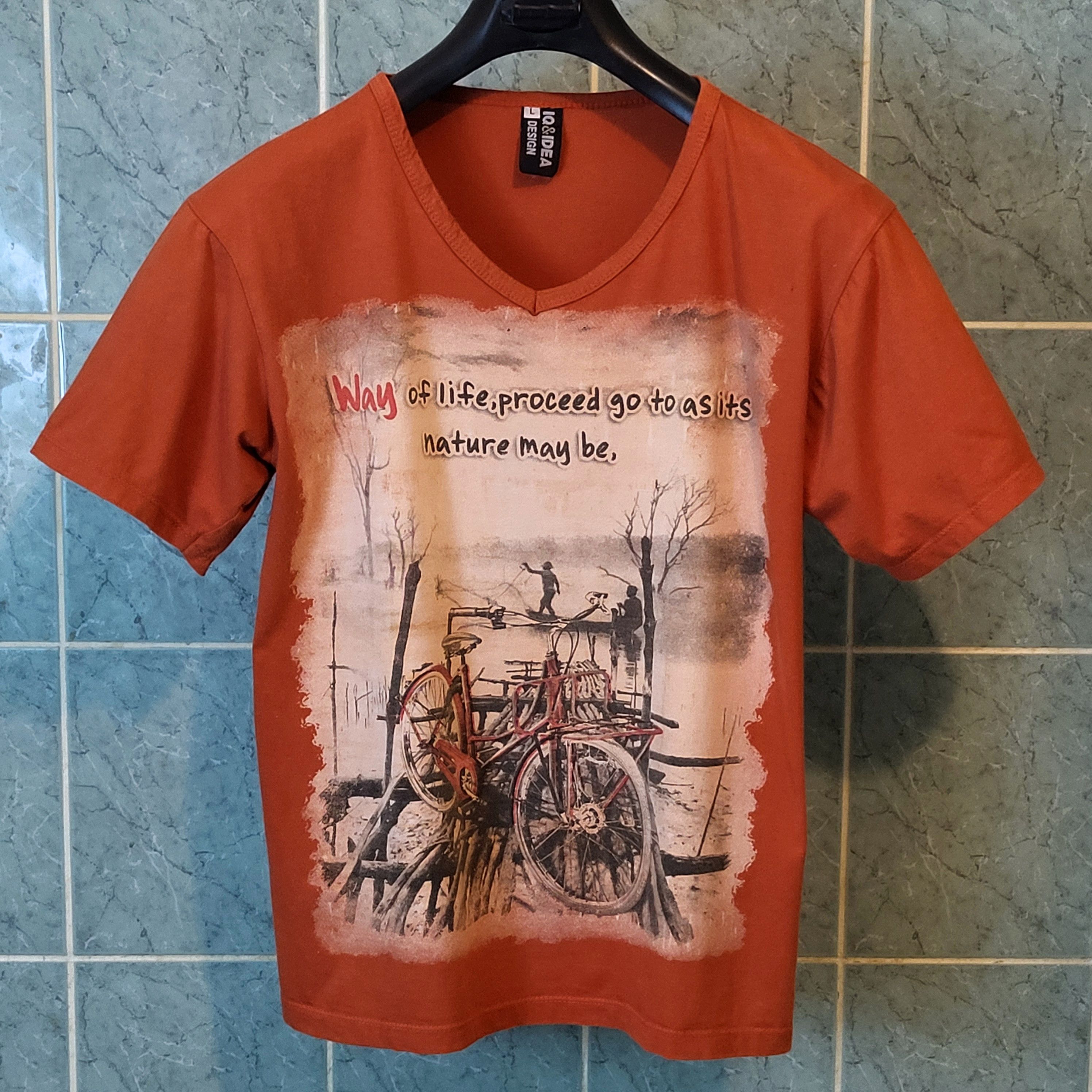 Vintage Iq&Idea design vintage t shirt Size US L / EU 52-54 / 3 - 1 Thumbnail
