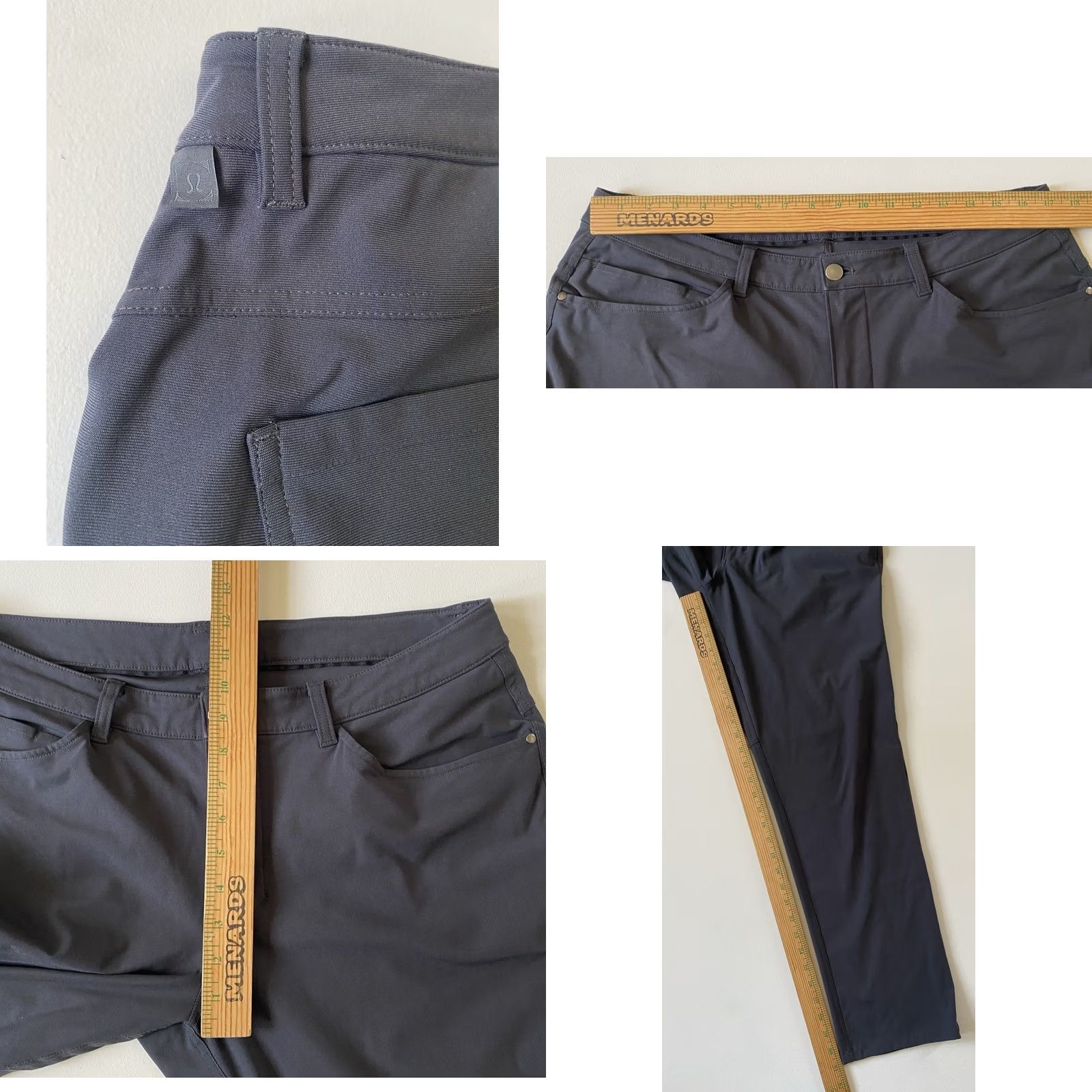 Lululemon Lululemon ABC Classic-Fit 5-Pocket Pants LM5583S Gray 34 Mens Chino City, Preppy, Jeans? Size US 34 / EU 50 - 9 Thumbnail