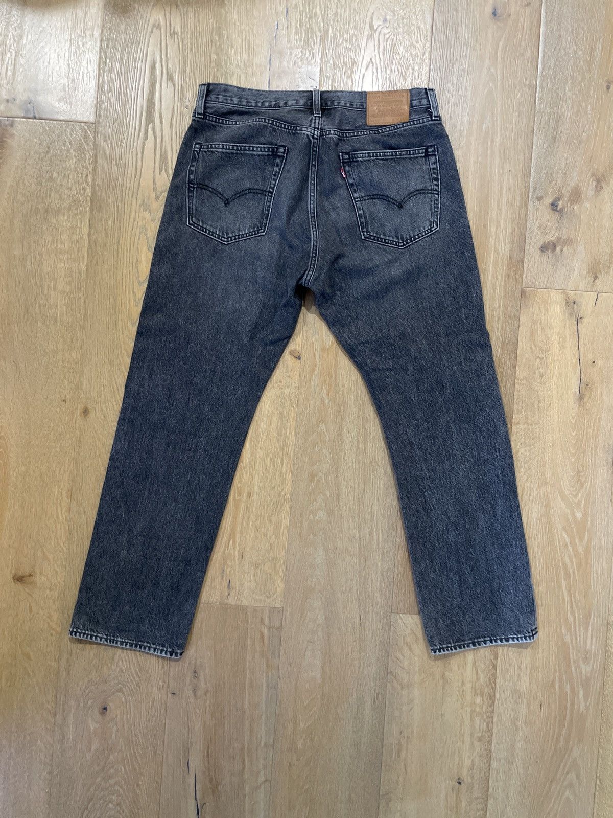 Levi's Levi’s 551 Z Washed Black Jeans Size US 34 / EU 50 - 2 Thumbnail