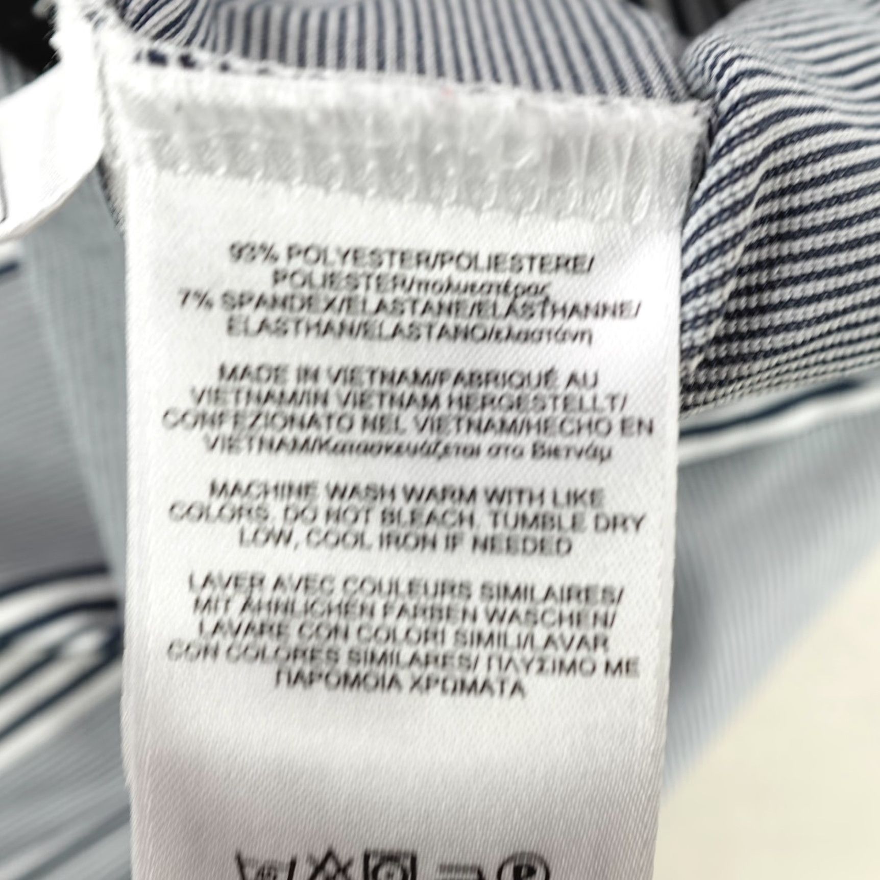 Brooks Brothers Brooks Brothers Polo Shirt Mens XL Gray Blue Stripes Performance Golf Flexible Size US XL / EU 56 / 4 - 5 Thumbnail