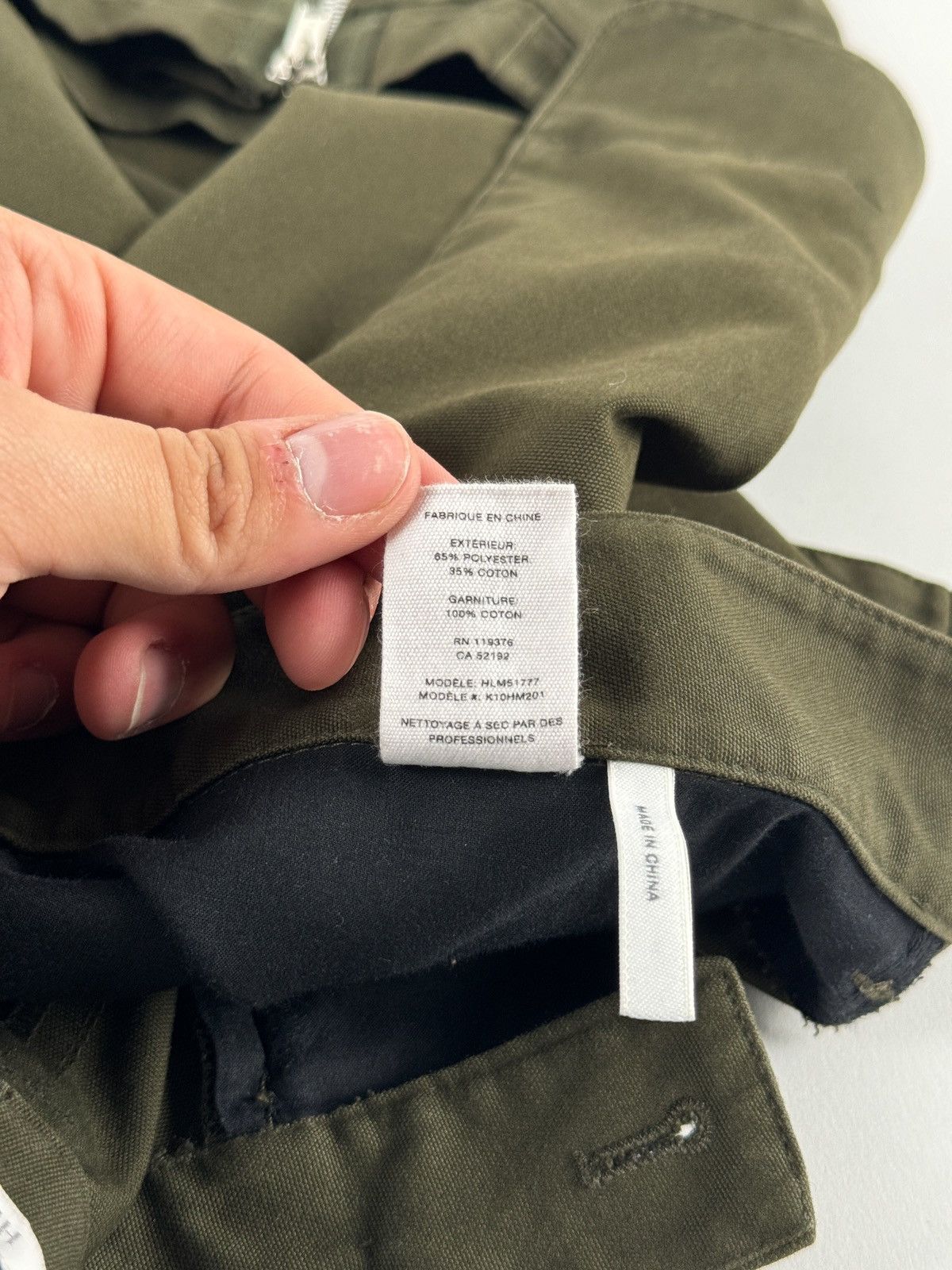 Helmut Lang Helmut Lang Green Cargo Pants Size US 36 / EU 52 - 14 Thumbnail