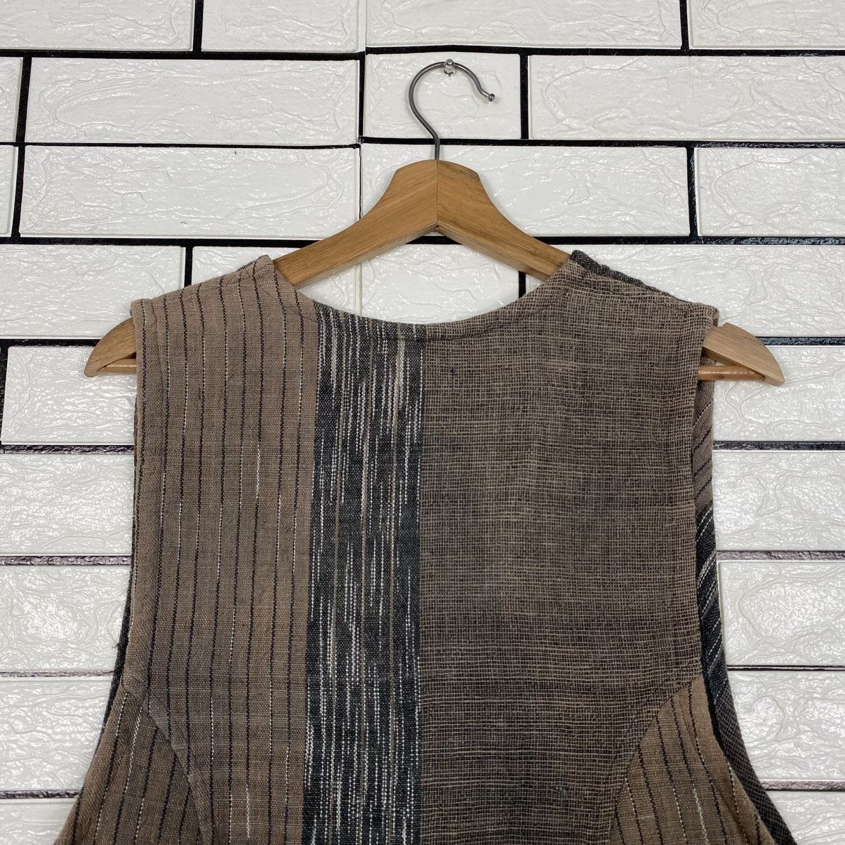 Japanese Brand Vintage Jalan Jalan Vest Traditional Japan Issey Miyake Size US M / EU 48-50 / 2 - 10 Thumbnail