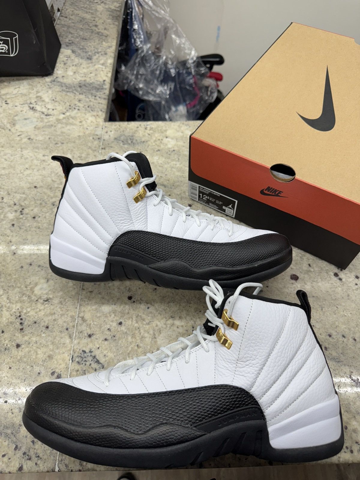 Jordan Brand Air Jordan 12 Retro Taxis Size US 12.5 / EU 45-46 - 1 Thumbnail