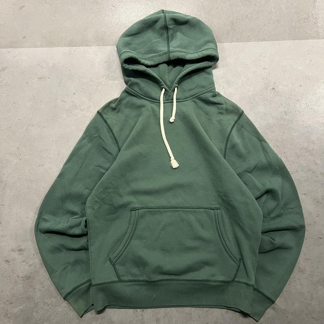 Vintage Crazy Vintage Y2K/2000s Blank Green Essential Hoodie! Size US S / EU 44-46 / 1 - 1 Thumbnail