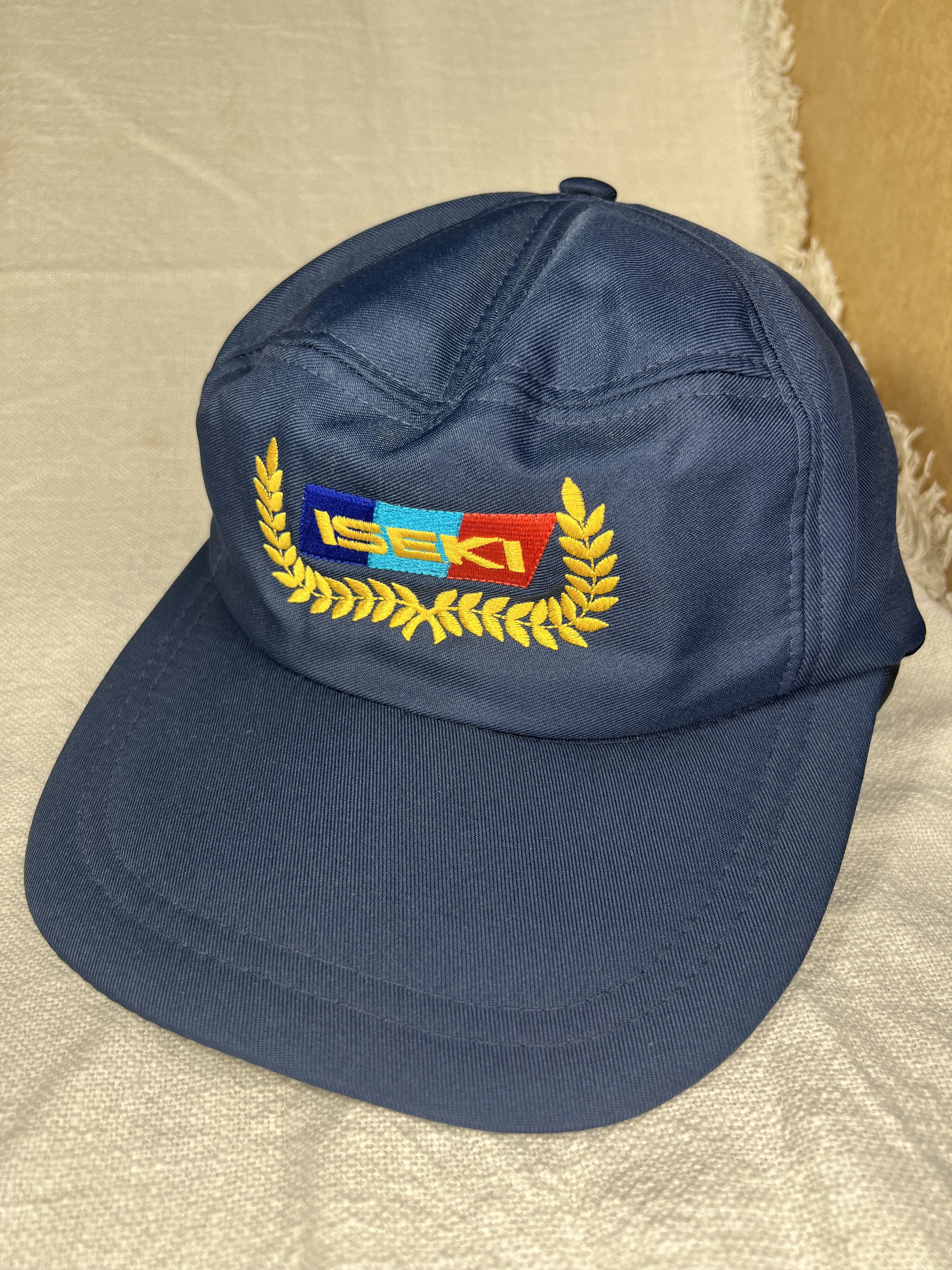 Vintage Vintage Iseki Tractors Workwear Hat Japanese Farm Equipment Size ONE SIZE - 1 Thumbnail