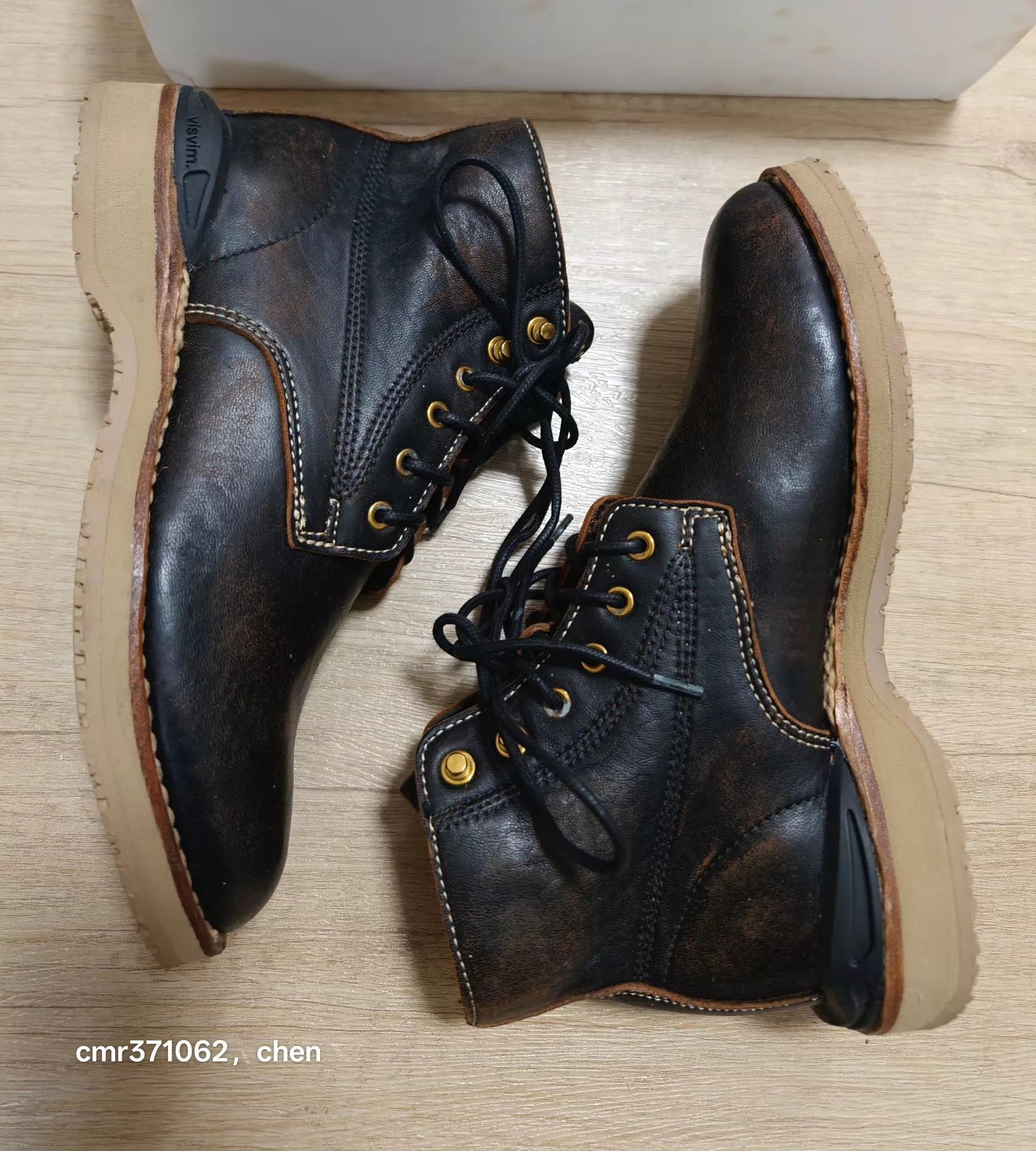 Visvim VISVIM 22AW VIRGIL BOOTS FOLK Black W9 Size US 9 / EU 42 - 5 Thumbnail