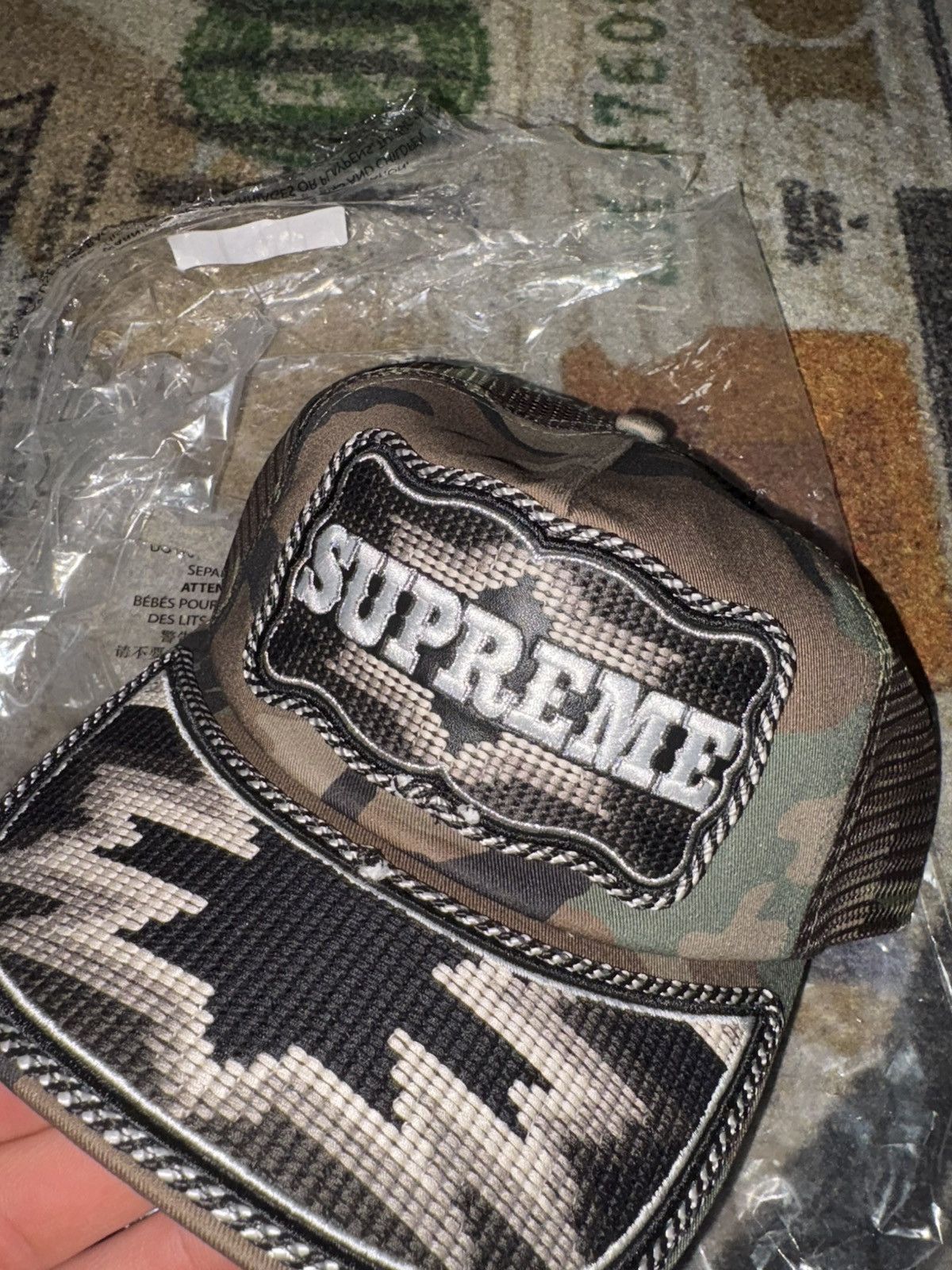 Supreme Supreme Western Embroidered Mesh Back 5-Panel Size ONE SIZE - 2 Thumbnail