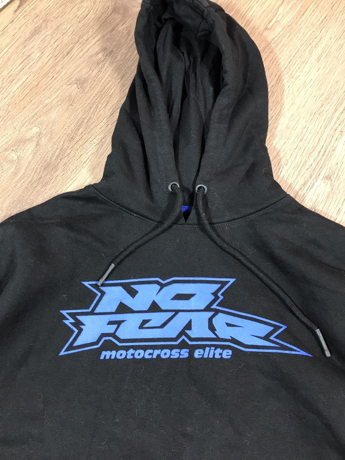 No Fear × Vintage No Fear Motor Sports Big Logo Hoodie Size US XXL / EU 58 / 5 - 6 Thumbnail