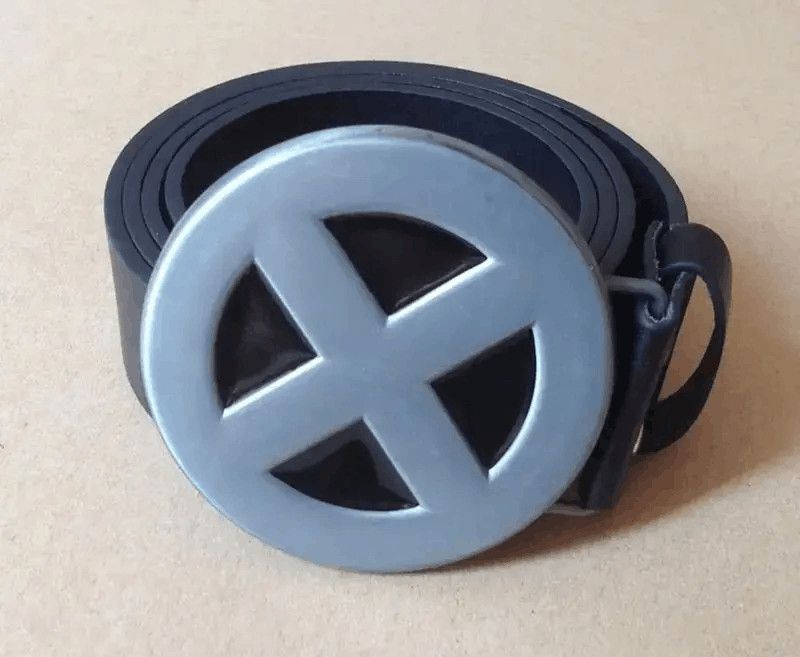 Leather X Men Belt Buckle Size ONE SIZE - 1 Thumbnail