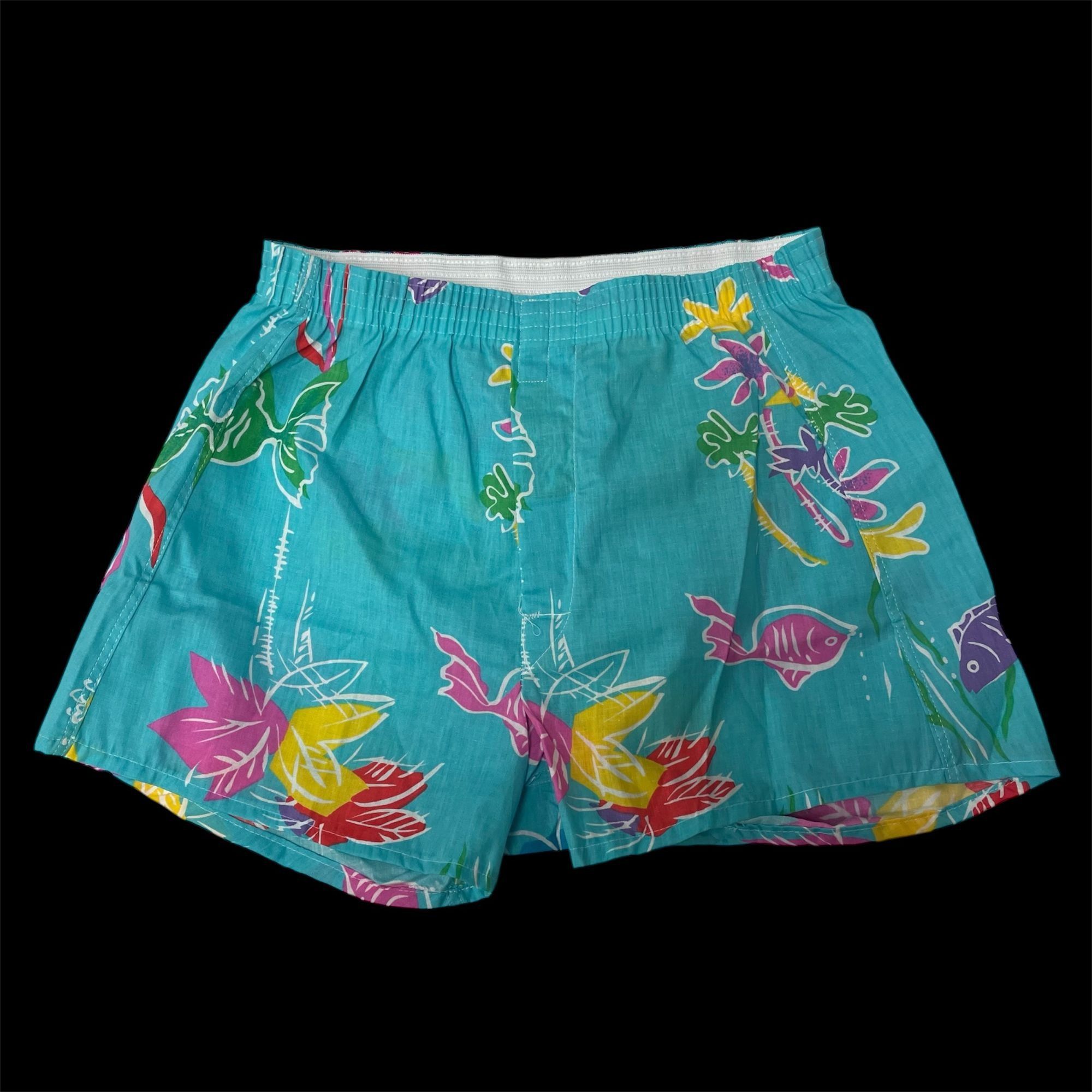 John Weitz NOS New Vtg John Weitz Aqua MARINE LIFE Fish BOXER Briefs Size US 26 / EU 42 - 1 Thumbnail