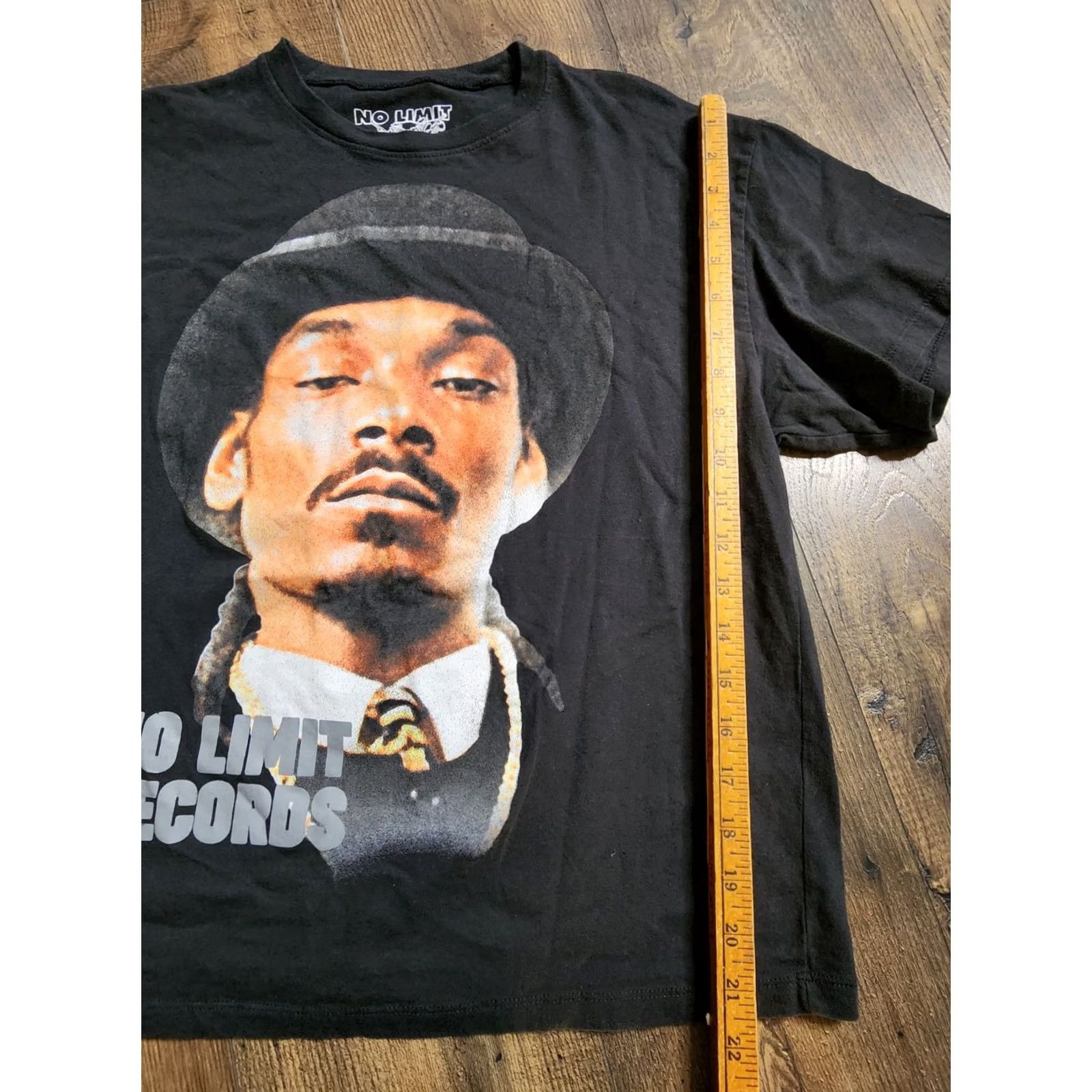 Vintage Snoop Dogg No Limit Records T Shirt Mens XS Black Graphic Print Crew Neck Short Sleeve Hip Hop Streetwear 2020s Vintage: No Size US XS / EU 42 / 0 - 4 Thumbnail