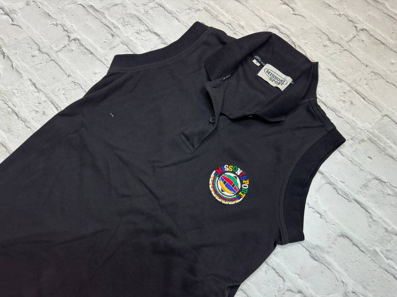 Japanese Brand × Missoni Missoni Sport Japan Womens Polo Singlet Vintage Size M / US 6-8 / IT 42-44 - 1 Thumbnail