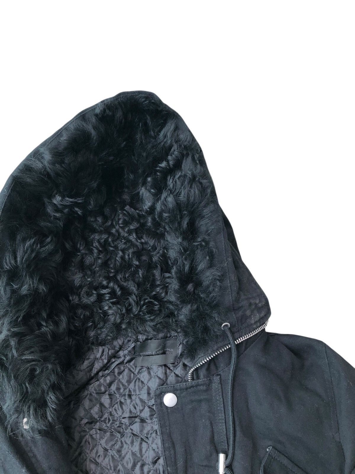 Diesel Black Gold Diesel Black Gold fur hoodie jacket Size US M / EU 48-50 / 2 - 15 Thumbnail