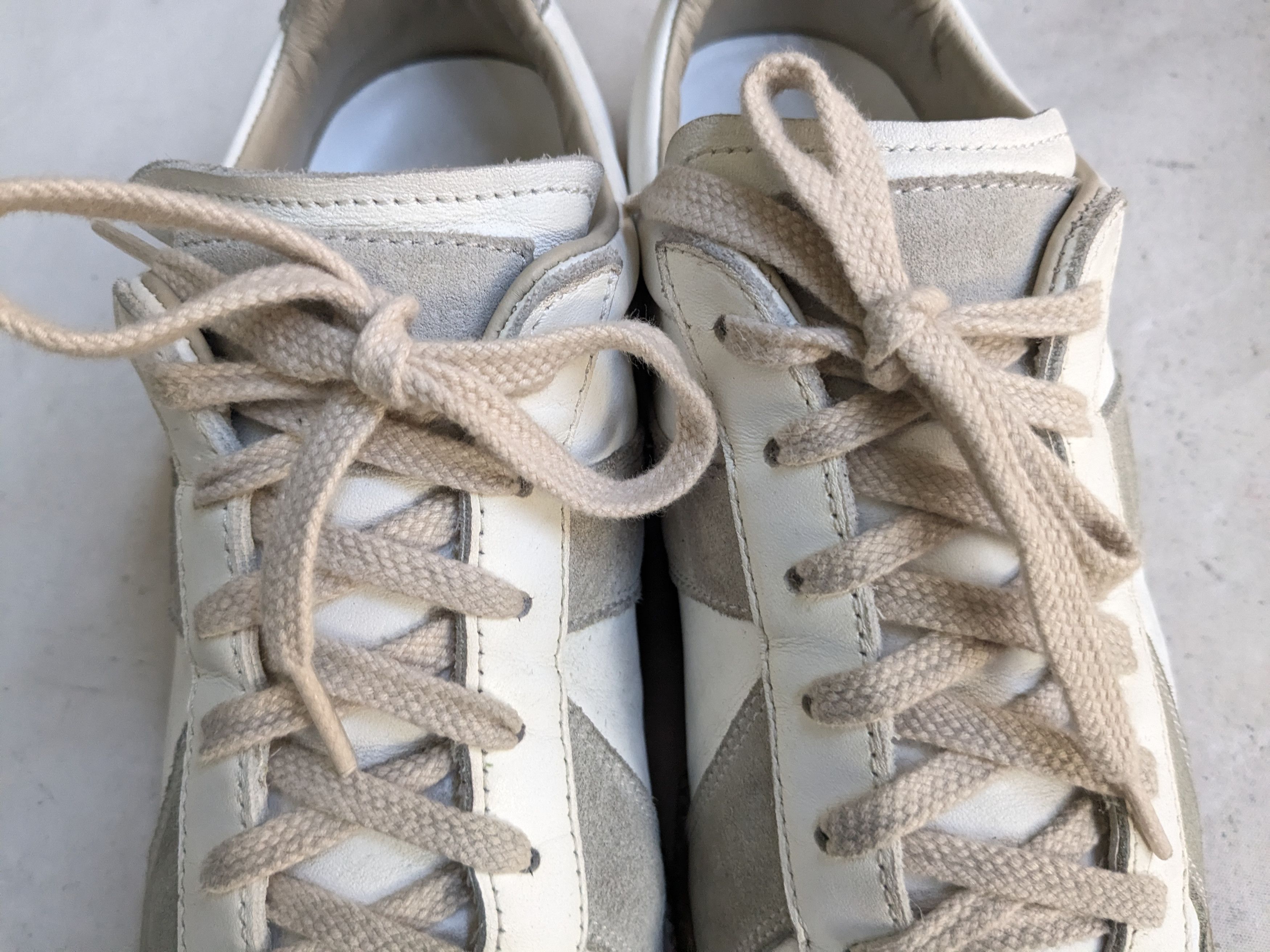 Maison Margiela Maison Margiela GAT Replicas 9 42 White Gray Painted Size US 9 / EU 42 - 6 Thumbnail