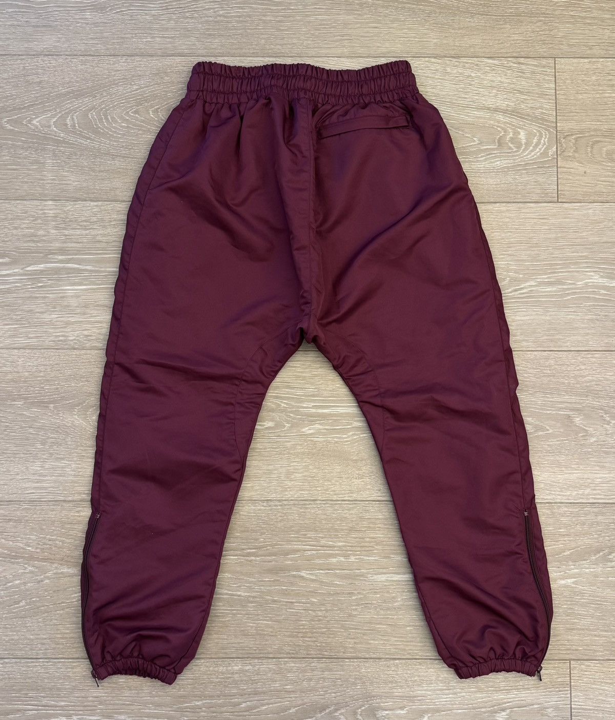 Daniel Patrick Parachute Track Pant Maroon Size US 32 / EU 48 - 2 Thumbnail