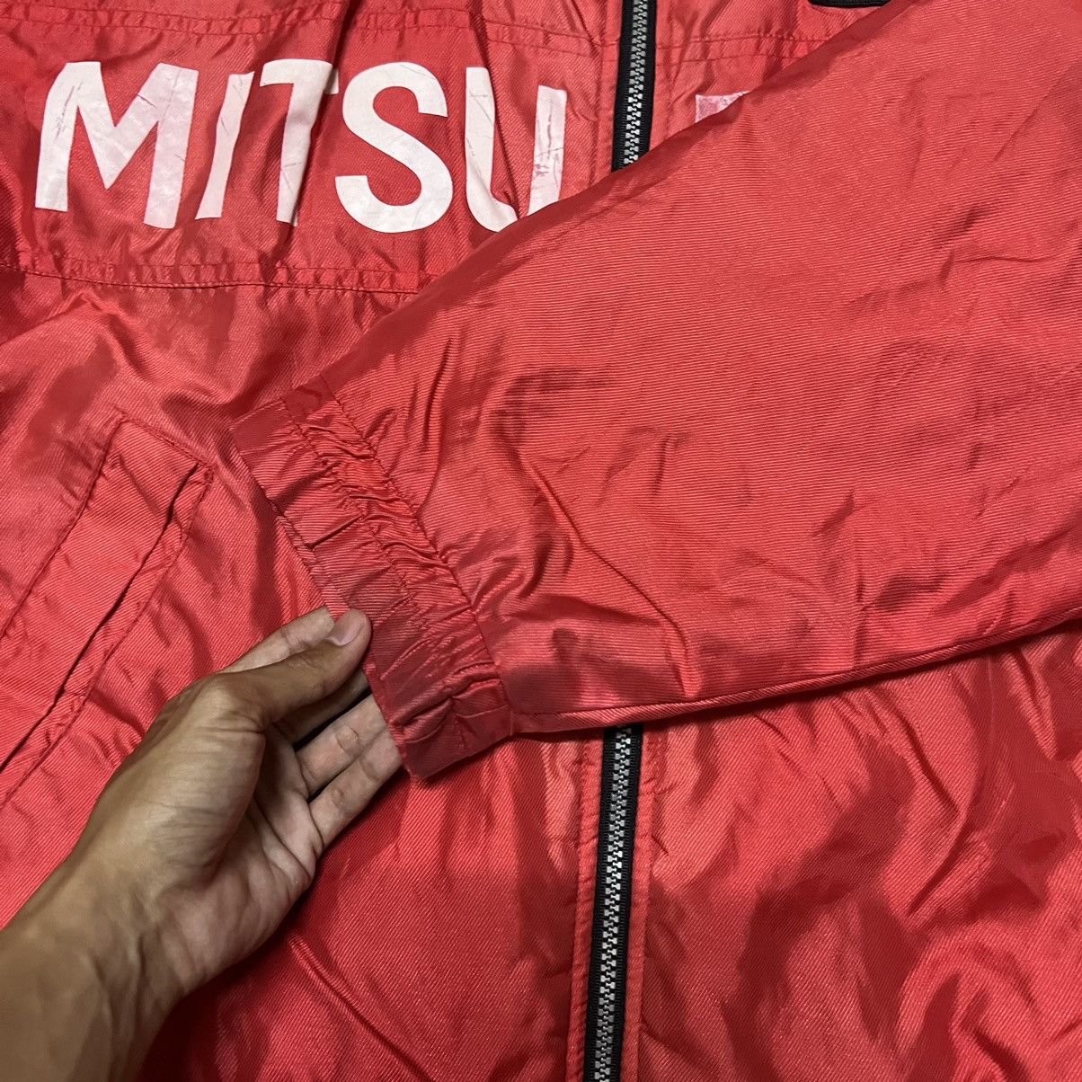 Japanese Brand Vintage Mitsubishi Ralliart Racing Jacket Big Logo Size US L / EU 52-54 / 3 - 13 Thumbnail