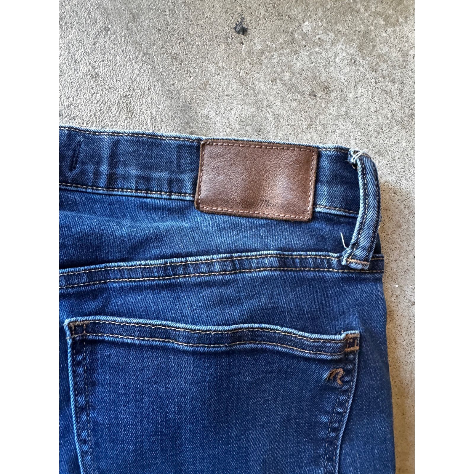 Madewell Madewell Mid-Rise Skinny Blue Jeans (29P) Size 29" - 5 Thumbnail