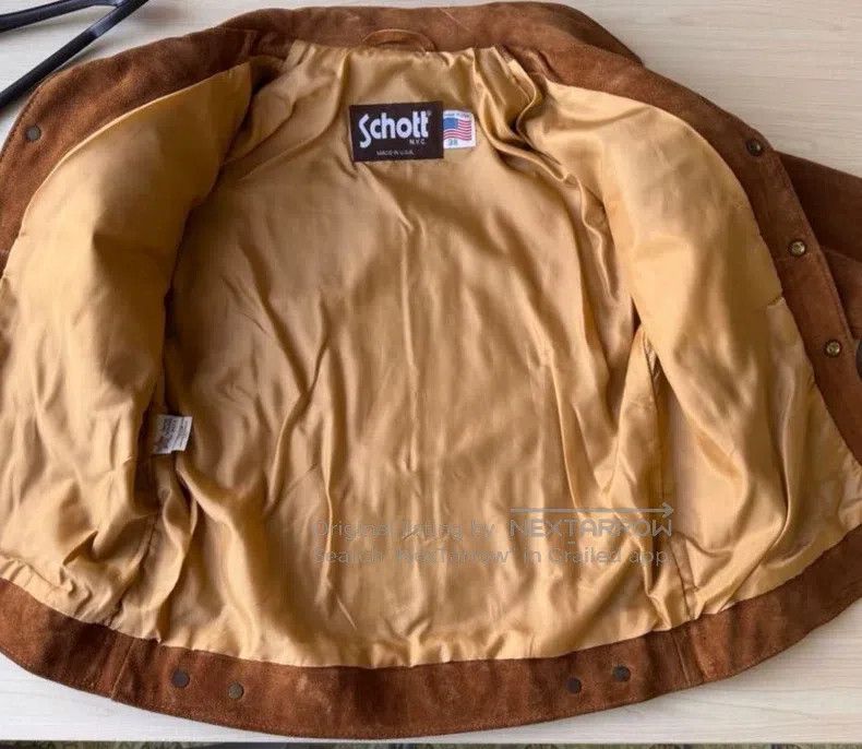 Schott Schott Western cowboy suede shirt Size US M / EU 48-50 / 2 - 3 Thumbnail