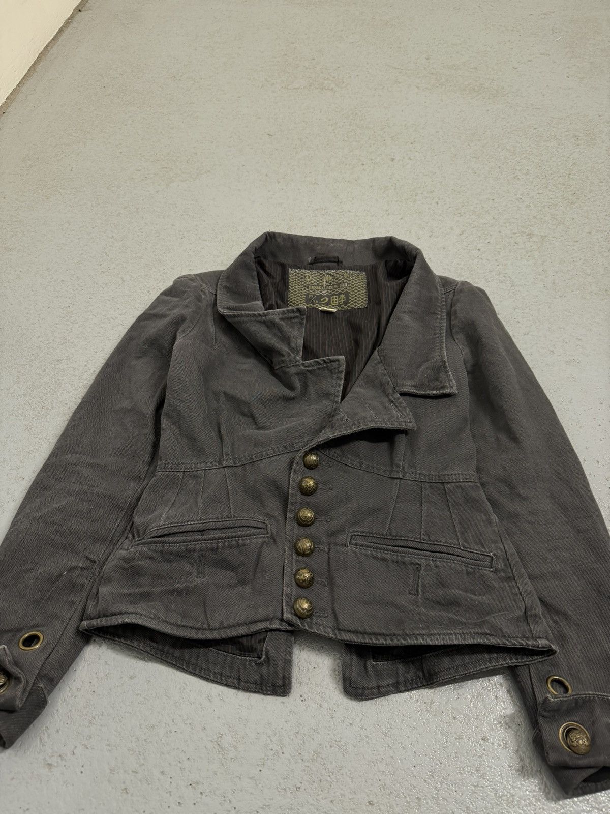 Diesel Vintage Diesel Rising Sun Washed Denim Jacket Size S / US 4 / IT 40 - 6 Thumbnail