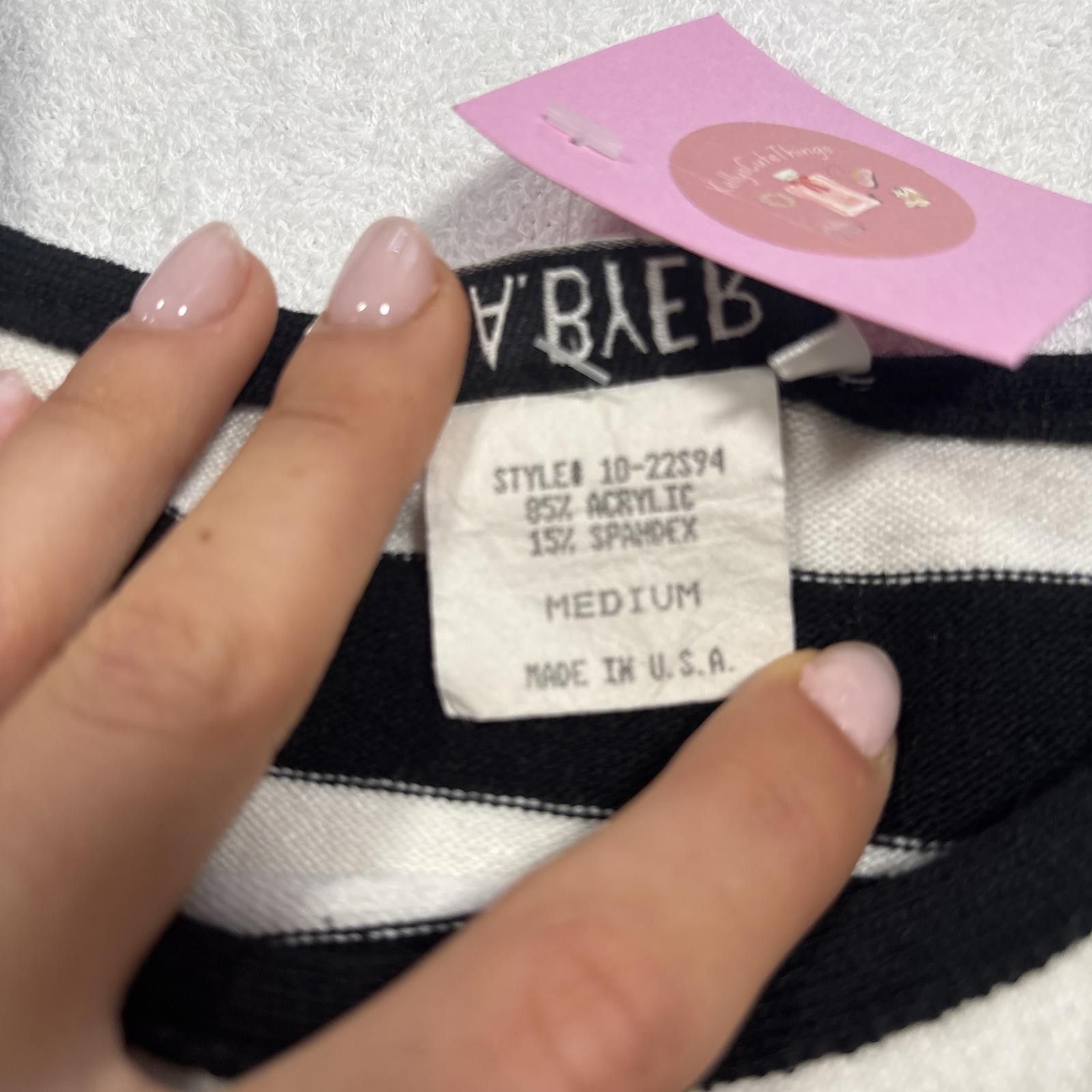 Other y2k grunge striped fitted top Size M / US 6-8 / IT 42-44 - 6 Thumbnail
