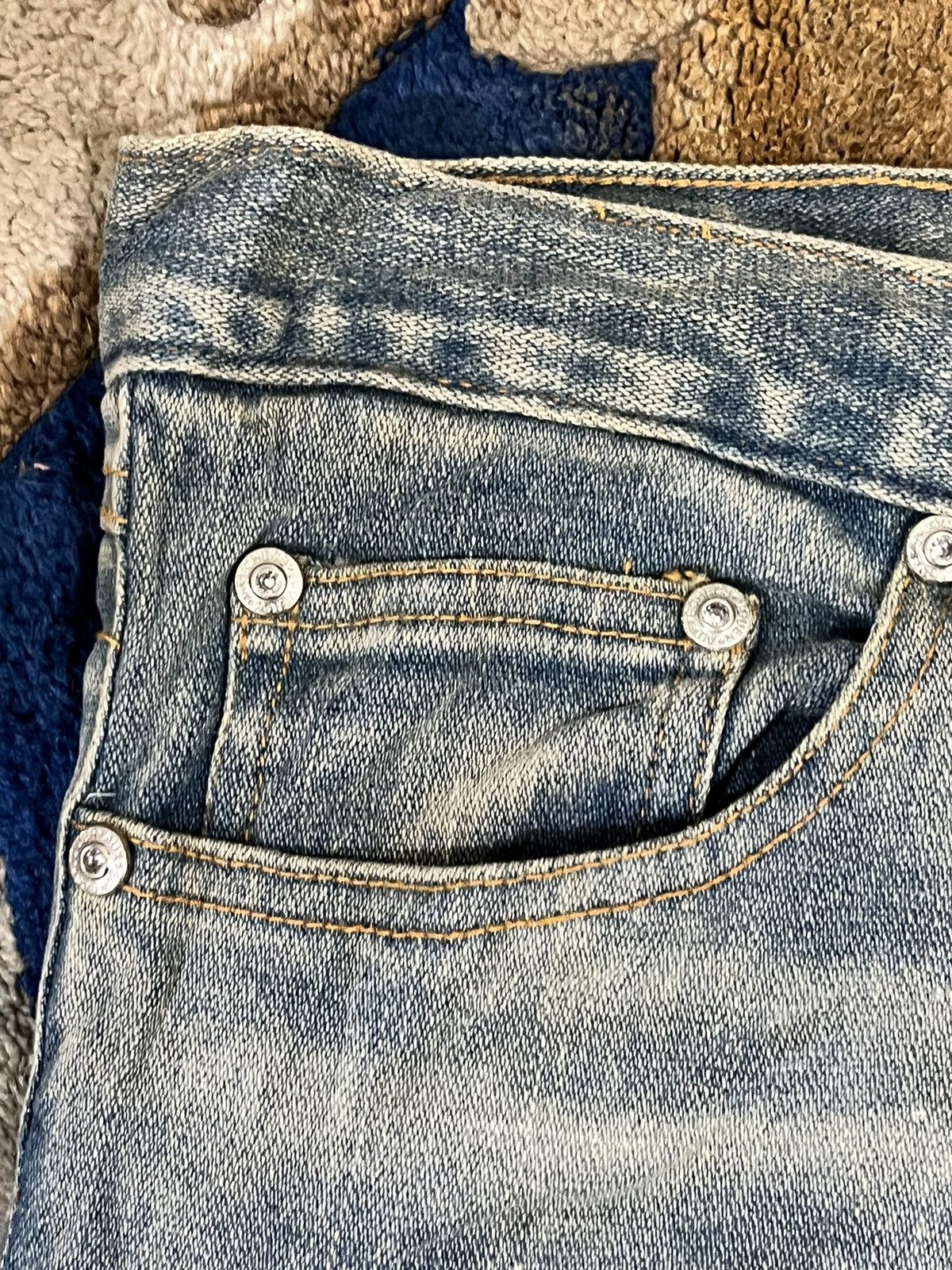 Japanese Brand Vintage Japanese Brand Flare Blink Denim Size US 30 / EU 46 - 7 Thumbnail
