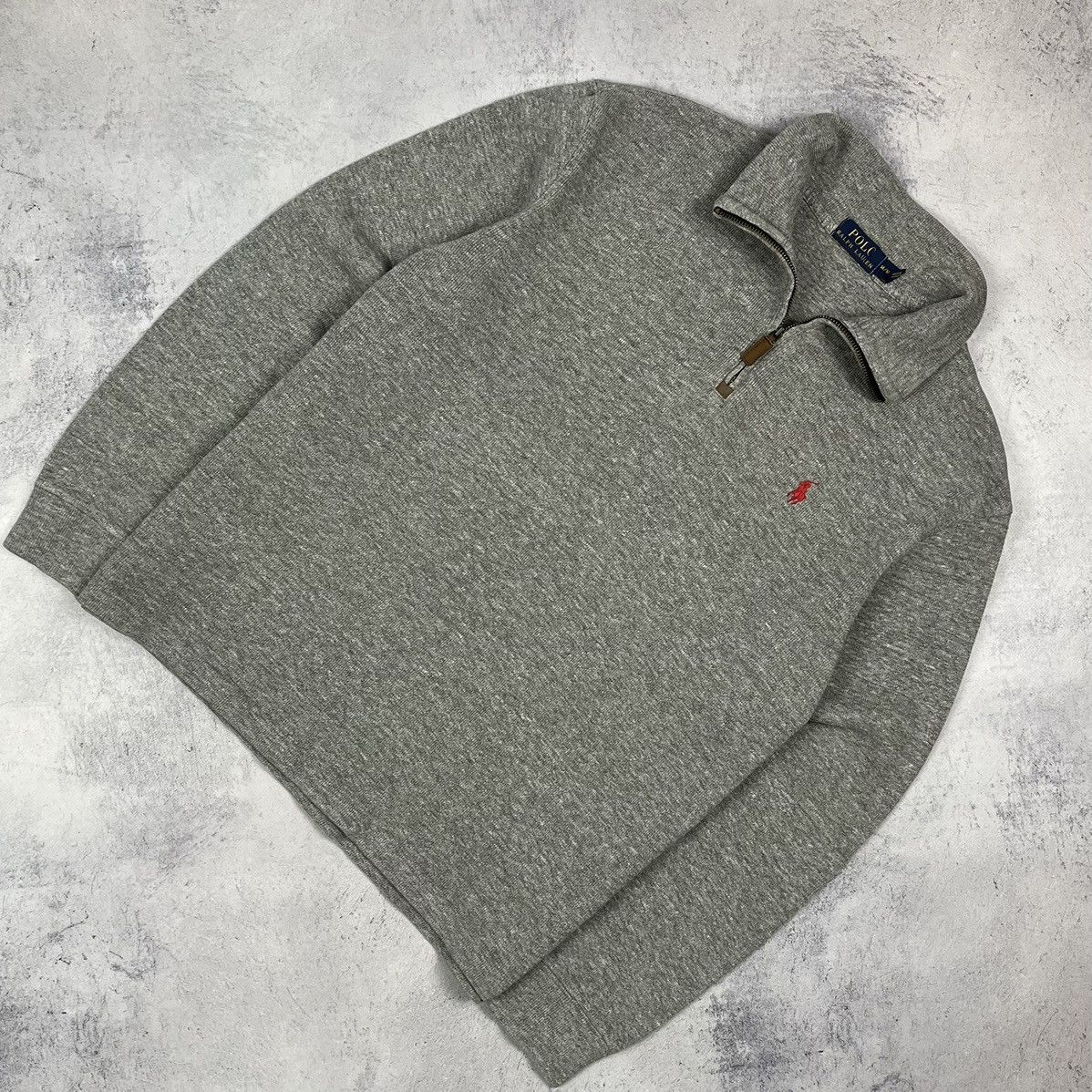 Vintage Polo Ralph Lauren 1/3 zip sweater 90's