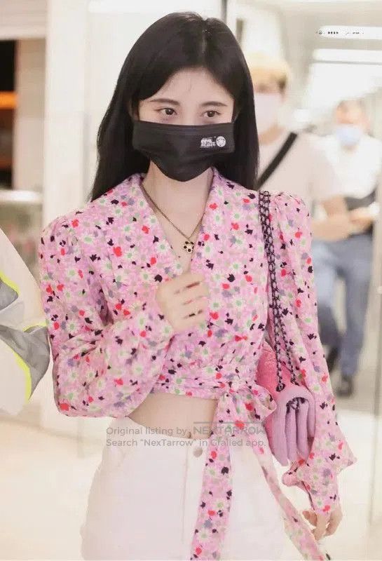 Miu Miu Miu Miu Pink Cotton Blend Crop Top . Size S / US 4 / IT 40 - 8 Thumbnail